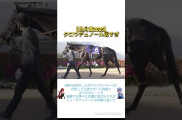 【皐月賞2025】クロワデュノール弱すぎ　#競馬