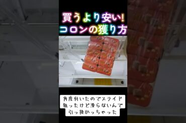 #クレーンゲーム #攻略 #橋渡し #コロン #買うより安い  クレーンゲーム やってみた  TikTok
