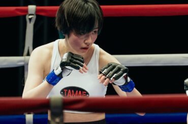 森田望智、迫力のファイトシーン　北川景子主演映画で格闘家役　「ナイトフラワー」メーキング映像