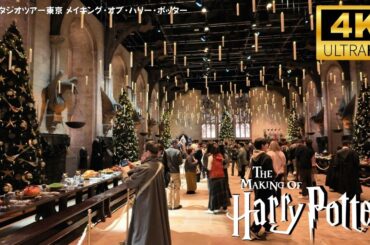 Harry Potter Studio Tour Tokyo – Full Walkthrough + New Christmas Foods! (Hogwarts in the Snow)