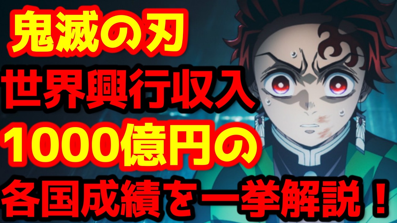 【鬼滅の刃】『「鬼滅の刃」無限城編 第一章 猗窩座再来』公式が日本映画初の興行収入1000億円突破をアナウンス!世界各国の興行収入をランキング形式で一挙解説します! 【鬼滅の刃】『「鬼滅の刃」無限城編 第一章 猗窩座再来』公式が日本映画初の興行収入1000億円突破をアナウンス!世界各国の興行収入をランキング形式で一挙解説します!