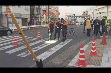 【速報】3歳児が車にはねられ意識不明　横断歩道を横断中　茨城・水戸市(2025年11月18日)