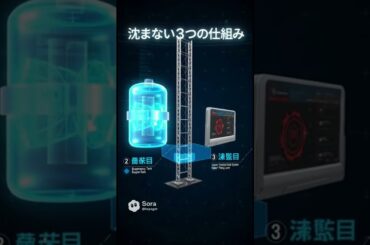 【RUBIS未来都市構想 #3】 「津波が来ても街が沈まない理由」 ‐ Clipchampで作成