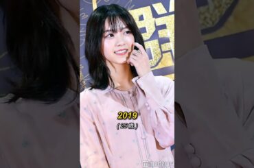 西野七瀬の変遷 #西野七瀬 #乃木坂46 #成長の軌跡