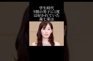 森七菜のモテ過ぎて困っていた一方で壮絶な下積み時代とは？