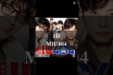 好きなドラマランキング