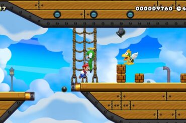 無限地獄で落下させるｗｗｗｗ【マリオメーカー2】