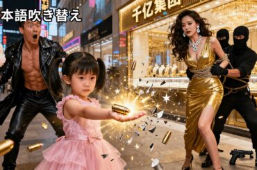 【日本語吹き替え】パパとお買い物中の赤ちゃんが銃弾を手でキャッチ！助けた美女は億万長者の女社長、千億の資産を持ってママになりたいと宣言！  #中国ドラマ #全話 #カンフー映画