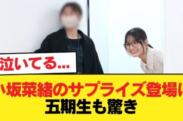 【日向坂46】泣いてる... 小坂菜緒のサプライズ登場に五期生も驚き【新参者】【日向坂46HOUSE】#日向坂46 #日向坂 #日向坂で会いましょう #乃木坂46 #櫻坂46