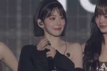 LE SSERAFIM 宮脇咲良 TOKYOドームでのメッセージ