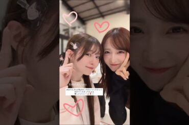 AKB48 小栗有以 市川美織さんが私のピンを引いてくださって付けてくれました