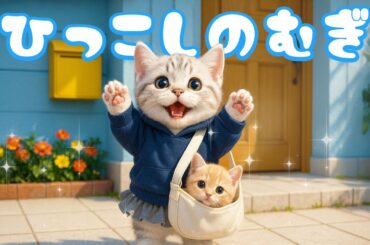 【社畜ねこのむぎ】新しい家だにゃ!? 新居に引っ越したむぎの1日に密着🐱🏠