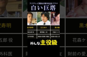 【白い巨塔】キャストがみんな主役級だった #shorts #ドラマ