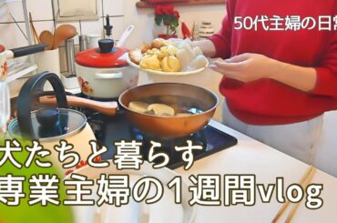 50代主婦の日常 / 料理・家族のこと・小さな楽しみ / 犬のいる暮し / 暮しのvlog