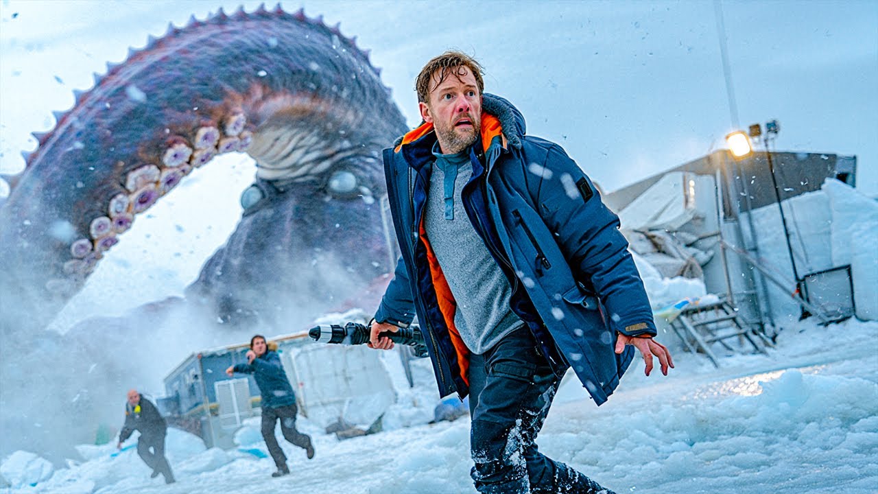 【映画紹介】科学者たちは無謀な実験で北極海に爆発物を投げ込み、知らずのうちに氷の眠りから巨大で古代のクラーケンを目覚めさせてしまった。 【映画紹介】科学者たちは無謀な実験で北極海に爆発物を投げ込み、知らずのうちに氷の眠りから巨大で古代のクラーケンを目覚めさせてしまった。