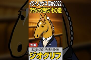 旅する皐月賞馬ジオグリフ、第二章へ｜ドウデュース・イクイノックス・スターズオンアース・スタニング・アスクの今