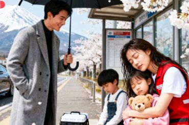 疲れ切ったシングルマザーがバス停で眠っていると、CEOは彼女の子どもが自分にそっくりだと気づく。まさかの一夜の結果だったと知った彼は、母子をそのまま抱き上げて家へ連れて帰った！