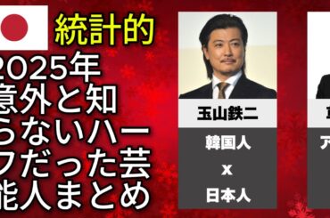【2025年】意外と知らないハーフだった芸能人まとめ（安室奈美恵・ローラ・金城武）