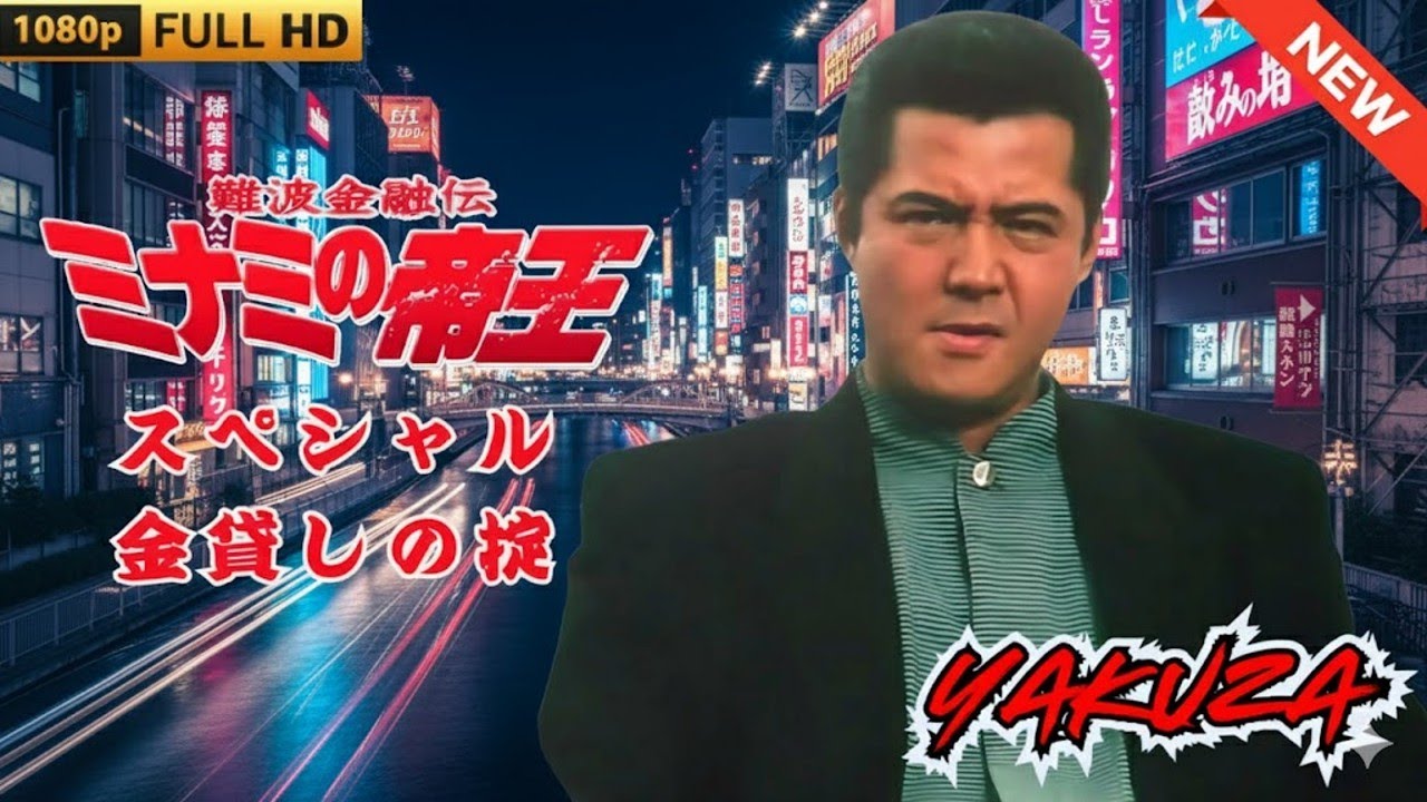 「ヤクザ映画」難波金融伝 ミナミの帝王 金貸しの掟 ♥️ FULL HD 「ヤクザ映画」難波金融伝 ミナミの帝王 金貸しの掟 ♥️ FULL HD