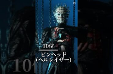 好きなホラー映画のキャラクターランキング#ホラー　#映画　#ランキング