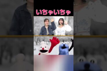 イチャコラスンスンするいくちゃんとさくちゃん【乃木坂46】