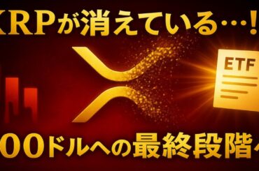 【XRPリップル】65億XRPが一晩で消えた理由…機関が裏で動く“異常値”の正体とは？ついに100ドルが現実へ！