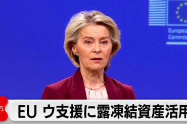 EUがウクライナ支援にロシア凍結資産の活用を提案