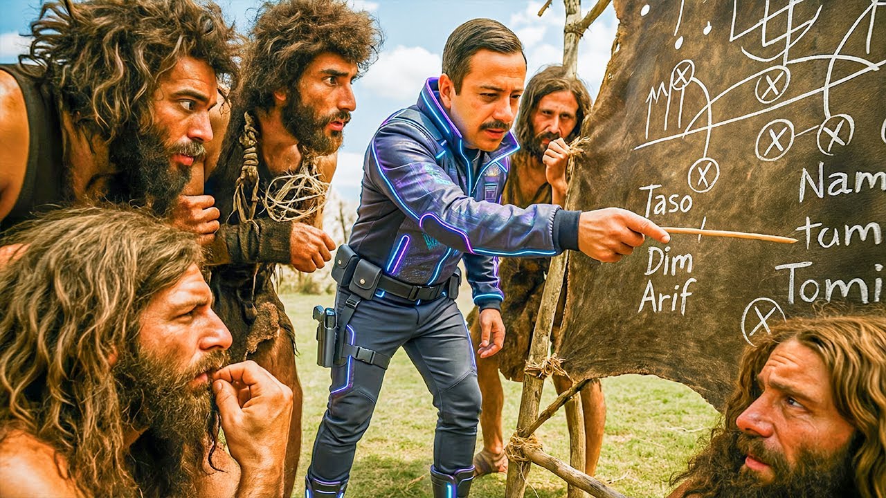 【映画紹介】男性が偶然100万年前に送られ、そこで洞窟人に教えを与え、ゼロから文明を築かなければならない。 【映画紹介】男性が偶然100万年前に送られ、そこで洞窟人に教えを与え、ゼロから文明を築かなければならない。