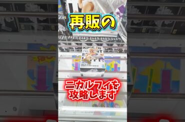 【クレーンゲーム】再販ニカルフィを攻略！KING OF ARTIST ルフィ ギア5 Ⅲが強すぎた！#shorts