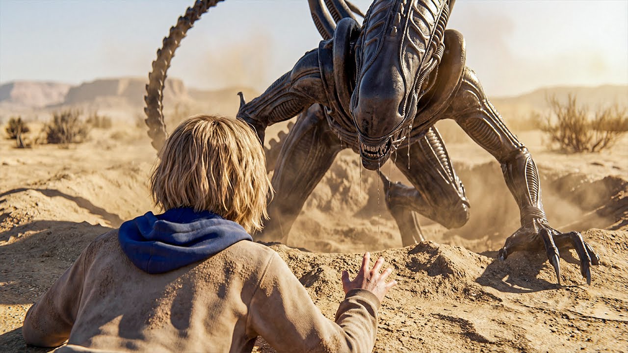 【映画紹介】17歳の少女が愛犬の亡骸を砂漠に埋葬した…数分後、墓穴から恐ろしい異星人の怪物が這い出てきた! 【映画紹介】17歳の少女が愛犬の亡骸を砂漠に埋葬した…数分後、墓穴から恐ろしい異星人の怪物が這い出てきた!