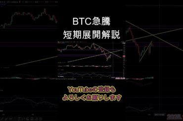 Bitcoin短期反発、今後の展開解説。暗号資産（仮想通貨）【BTC】#donaldtrump  #仮想通貨 #ビットコイン #bitcoin #btc
