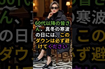 60代の冬アウター、これが正解です！#60代ファッション #シニアコーデ #冬コーデ