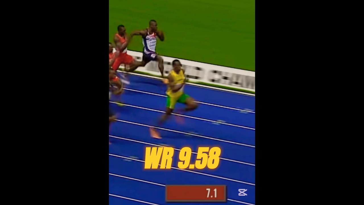 “実在した神話時代” #陸上 #陸上短距離 #ウサインボルト #オリンピック #9.58 #9.63