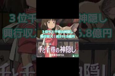 日本映画興行収入top5