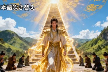 【日本語吹き替え】墓守りのクズと嘲笑われた男の正体は仙界の始祖！99の天梯を登頂し天道の証を顕現、かつて俺を捨てた族が震えながら土下座！ #中国ドラマ #全話 #カンフー映画 #kungfu