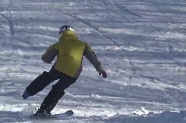 251123  乙葉　テイネ　片足スキー　SLフリースキー