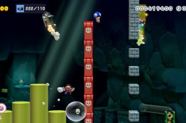 右側から条件を回収する瞬間！【マリオメーカー2】