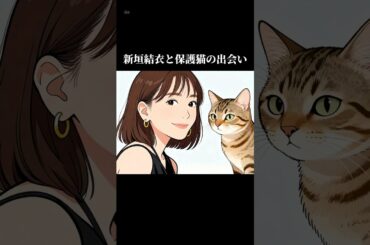 新垣結衣と保護猫の出会い　#shorts #猫 #猫のいる暮らし #感動する話 #泣ける話 #猫の実話