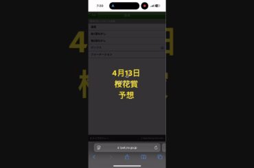 競馬、4月13日桜花賞、予想