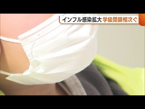 “変異株”流行…インフル感染拡大で学級閉鎖相次ぐ ワクチン接種や感染対策の徹底を 新潟 (25/12/05 19:37) “変異株”流行…インフル感染拡大で学級閉鎖相次ぐ ワクチン接種や感染対策の徹底を 新潟 (25/12/05 19:37)