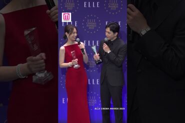 吉沢亮・北川景子ら受賞者の、2025年一番嬉しかった出来事とは💭🏆【ELLE CINEMA AWARDS 2025】 #shorts