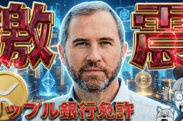 【ついに！リップル銀行の世界へ】仮想通貨2026年も強い！ガーリングハウスが熱弁／年末上昇サンタは来るのか？（Bitcoin ビットコイン SOL ソラナ ETH イーサリアム 最新情報 おすすめ）