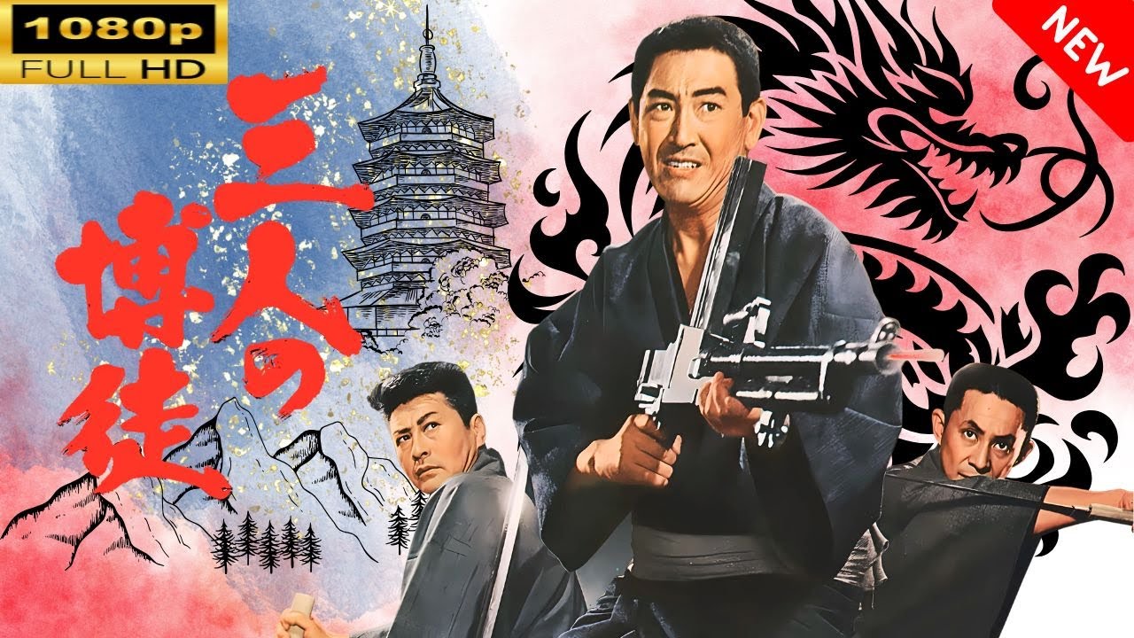 「ヤクザ映画」 三人の博徒 🌸 🅷🅾🆃🔥 邦画アクション FullHD 「ヤクザ映画」 三人の博徒 🌸 🅷🅾🆃🔥 邦画アクション FullHD