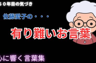 【完全版】佐藤愛子の有り難いお言葉#名言 #名言集 #心に響く言葉
