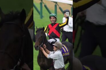 ミュージアムマイルのウイニングラン 2025年皐月賞 モレイラ騎手