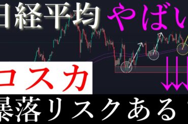 ⚠️「暴落パターン」下落リスクはある？日経平均株価/Ni225