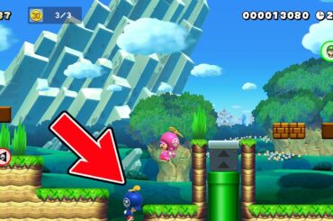 ドリルライナーで落とすｗｗｗｗ【マリオメーカー2】