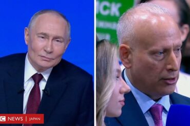 プーチン氏、西側首脳がロシアをだましたと　BBCロシア編集長の質問に答え