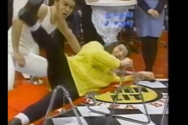 井上晴美１８歳スタイリーで大開脚　心配する内海光司　スーパージョッキー　　ダチョウ倶楽部　ビートたけし