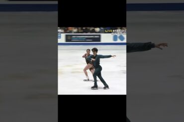 紀平梨花/西山真瑚 RD FD ツイズル     #りかしん #アイスダンス